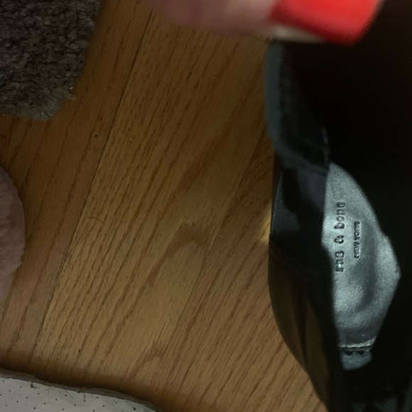 Rag & Bone black leather Chelsea boot - Picture 5 of 7